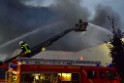 Grossbrand Halle Troisdorf Kriegsdorf Junkersring P362